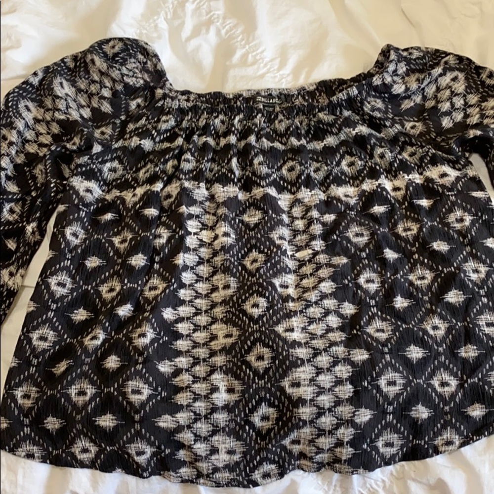 Billabong off the shoulder top